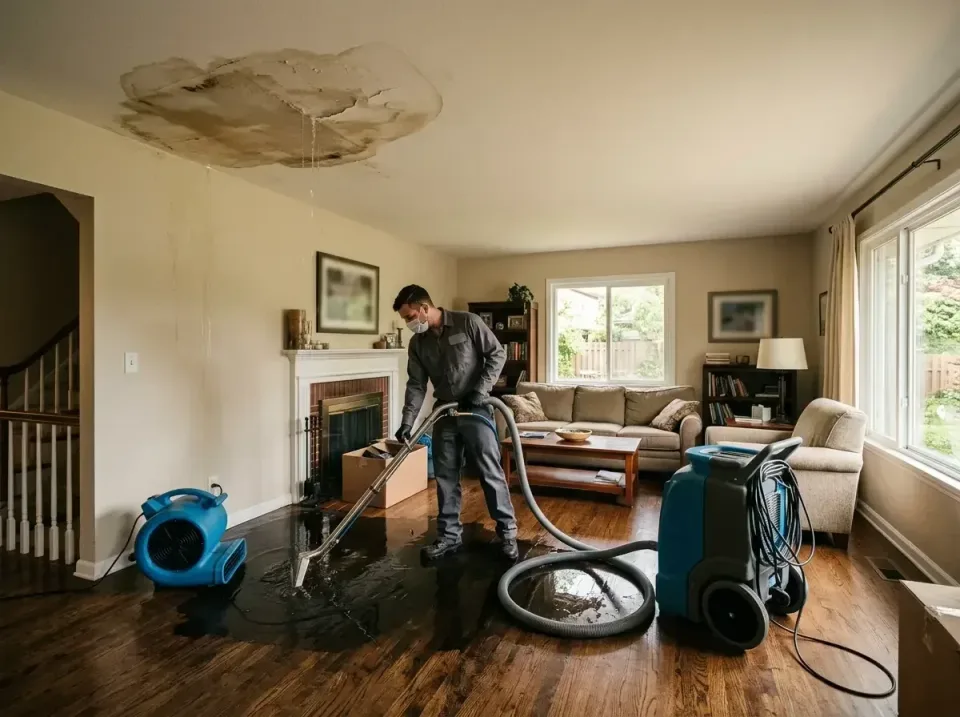 attic-pipe-burst-ceiling-drip-008 — frequently asked questions, Water Damage Restoration & Carpet Care in Lake Morton-Berryd…